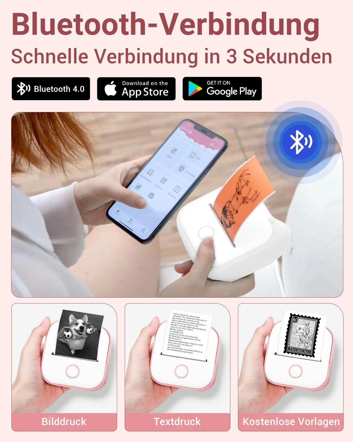 Phomemo T02 Mini Sticker Fotodrucker: Deine Kreative Drucklösung - Raffiniertedinge Phomemo T02 Mini Sticker Fotodrucker: Deine Kreative Drucklösung - Raffiniertedinge